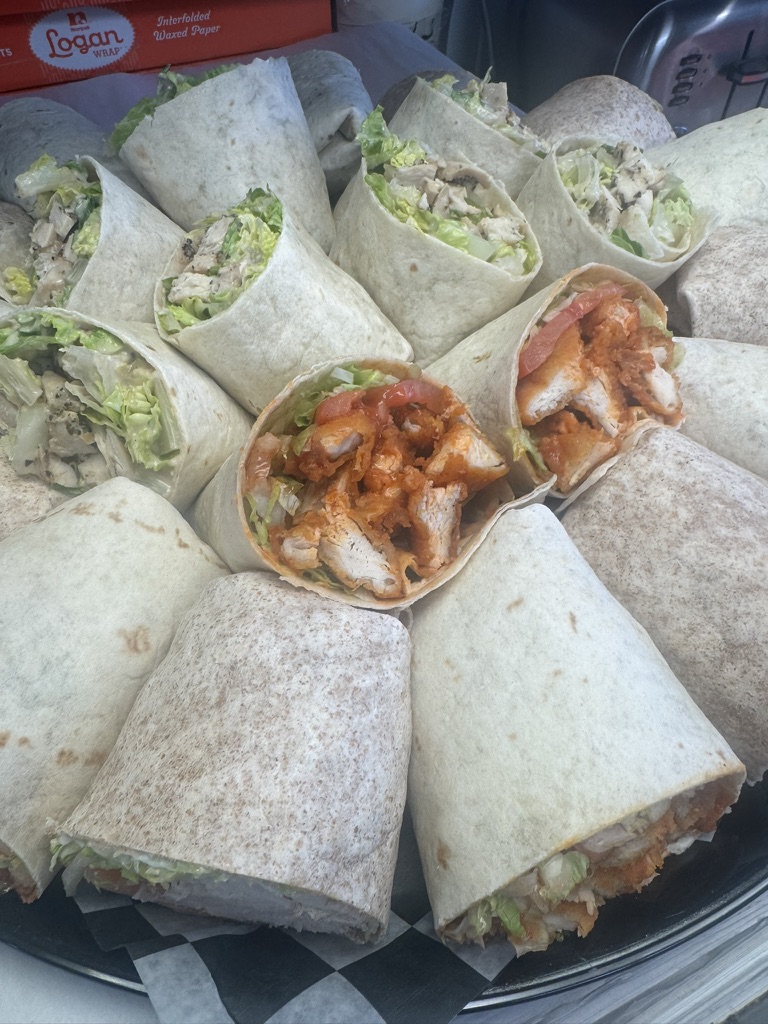 Wrap catering tray